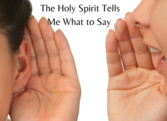 Revelatory Gift: The Holy Spirit Tells Me What to Say to Save a Life