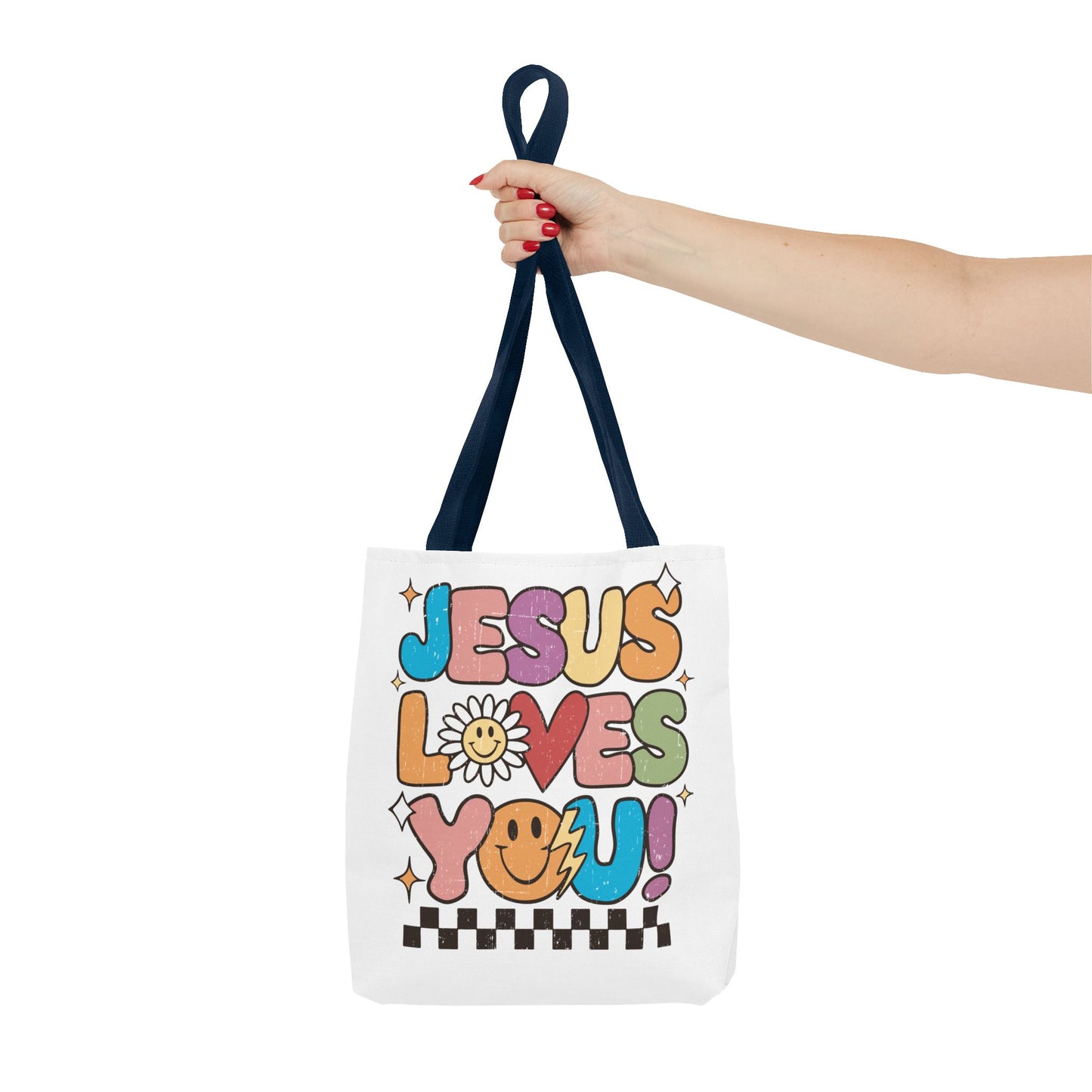 Jesus Loves You Fashion Tote Bag