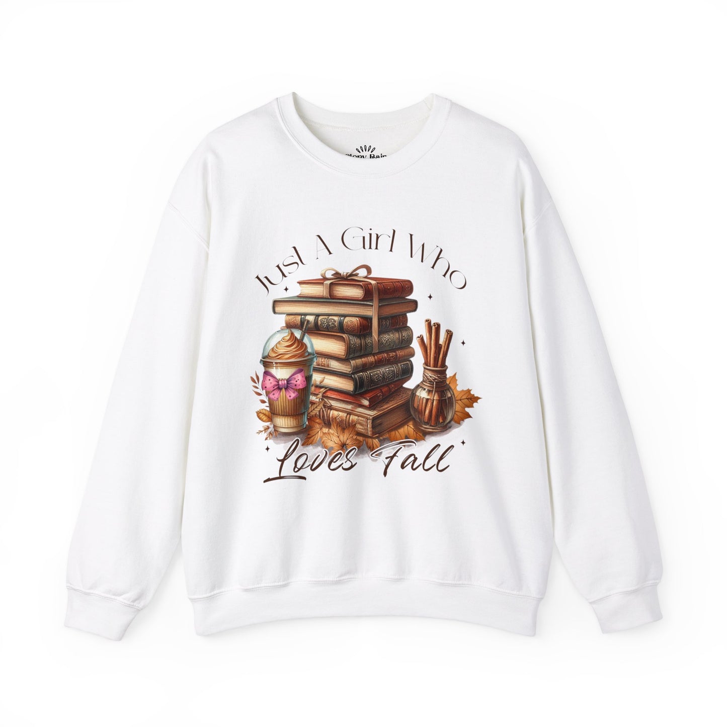 Just A Girl Who Loves Fall: Unisex Heavy Blend™ Crewneck Sweatshirt