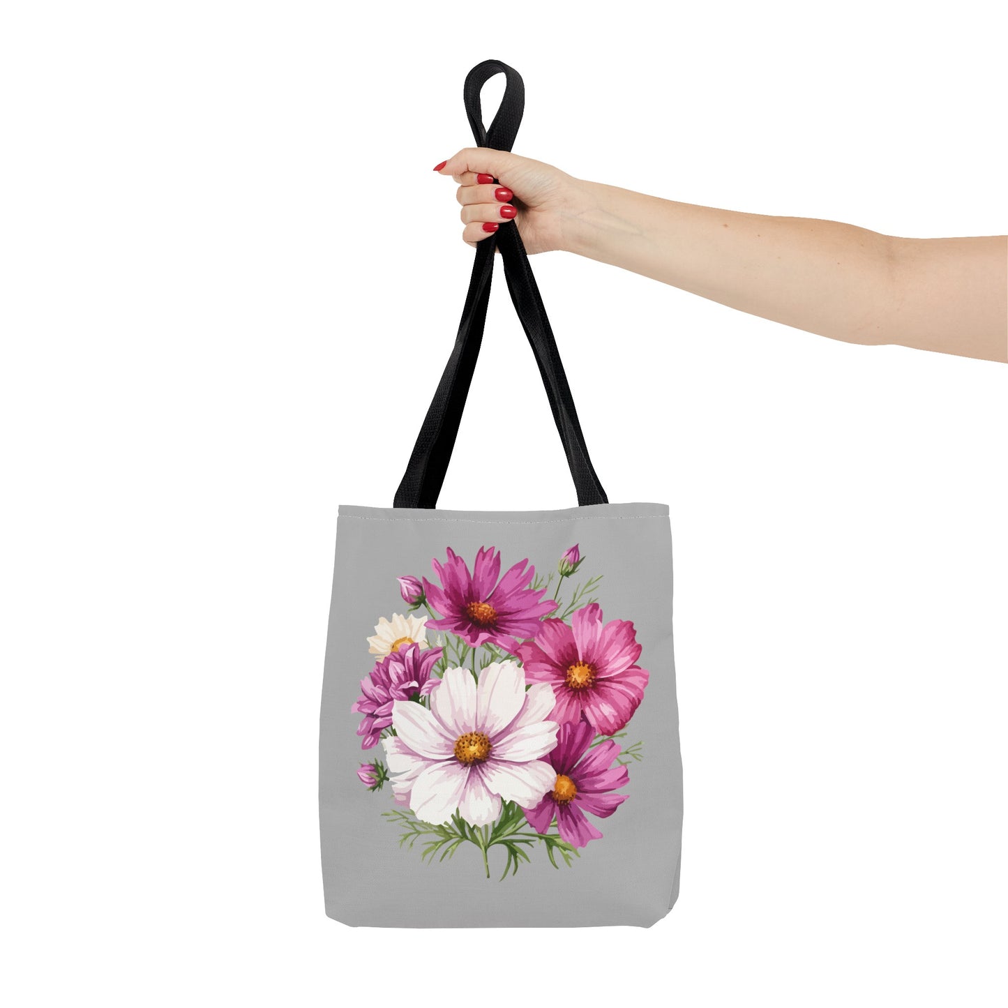 October Birth Flower (Cosmos) Fashion Tote Bag