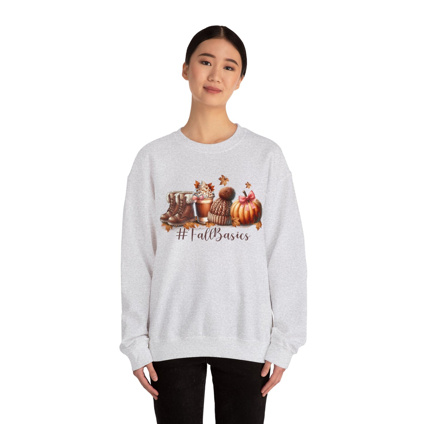 #Fall Basics: Unisex Heavy Blend™ Crewneck Sweatshirt