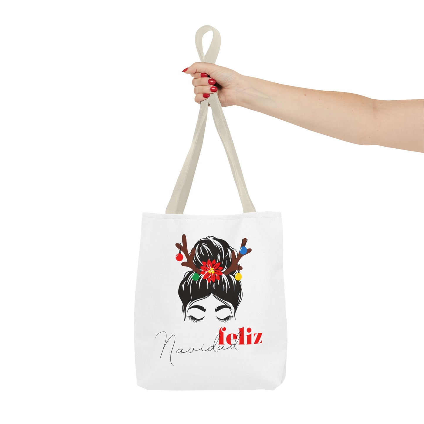 Feliz Navidad Fashion Tote Bag