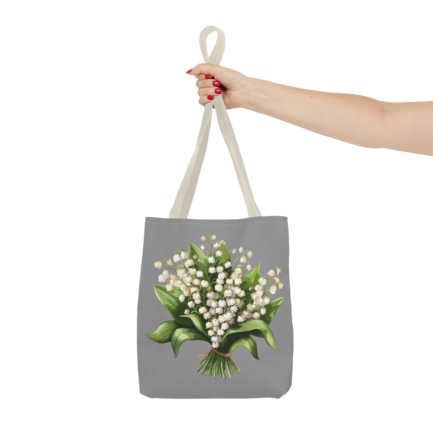 May Birth Flower (Lily of the Valley) Fashion Tote Bag