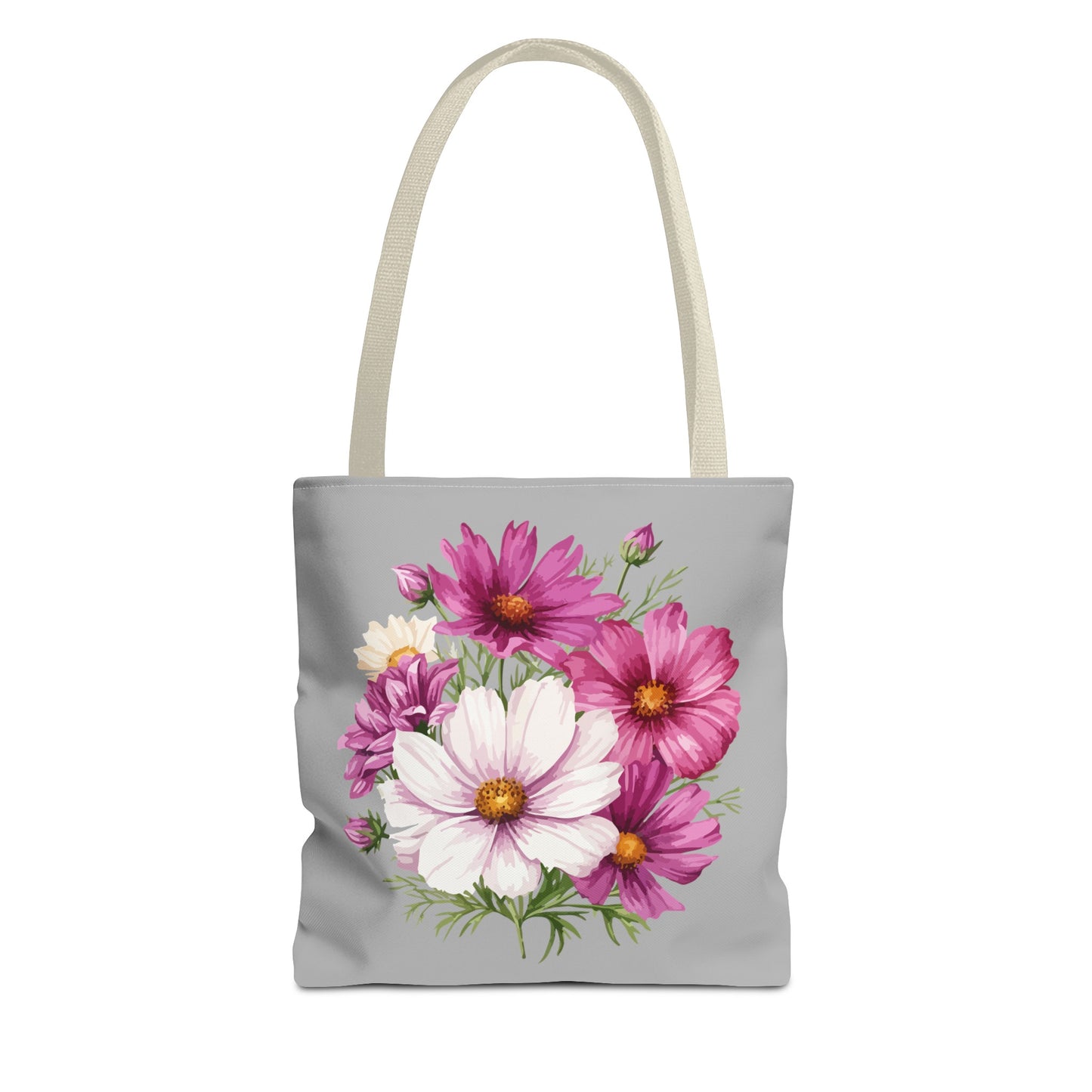 October Birth Flower (Cosmos) Fashion Tote Bag