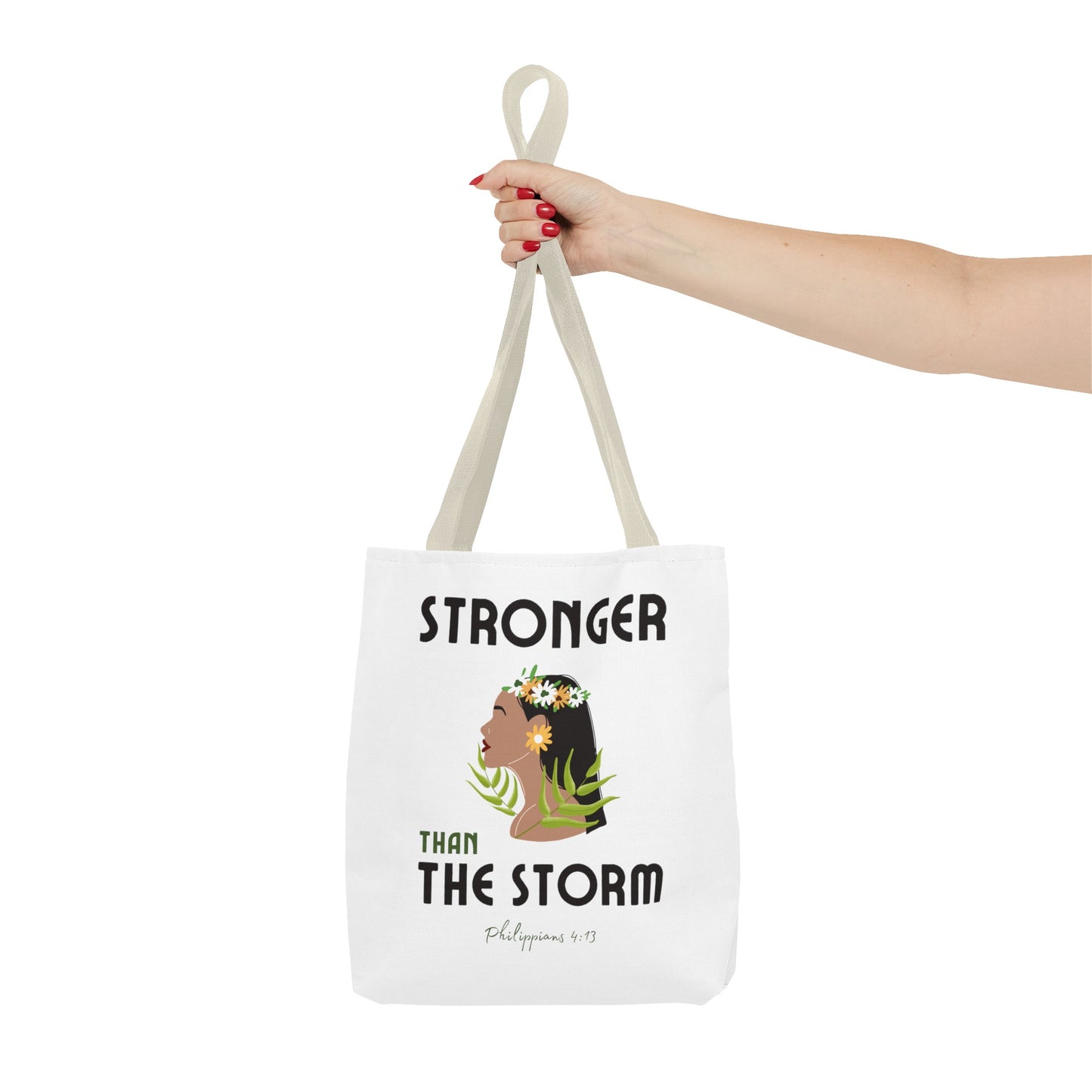 Stronger Than the Storm Fashion Tote Bag