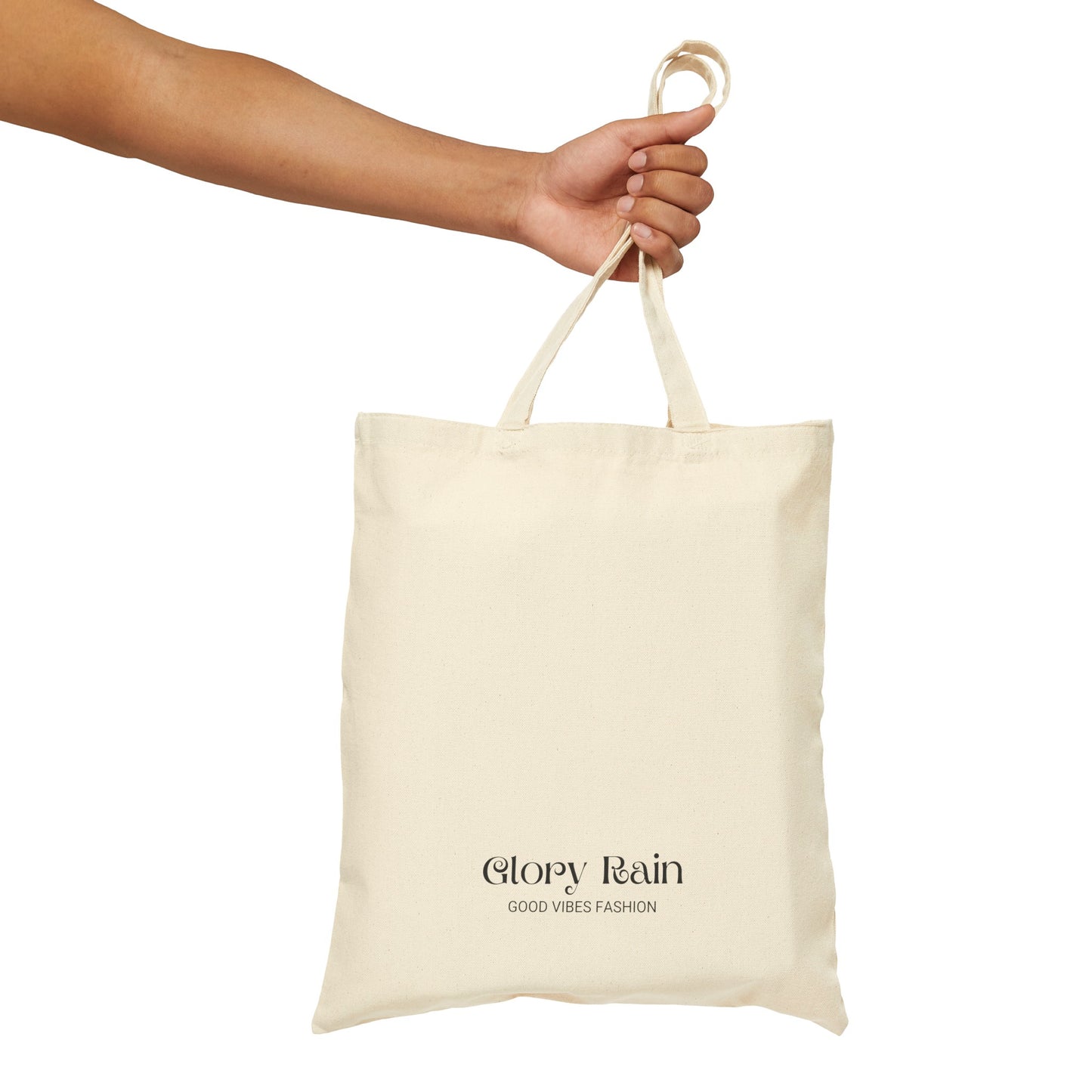 Don't Worry. Be Happy. Cotton Canvas Tote Bag