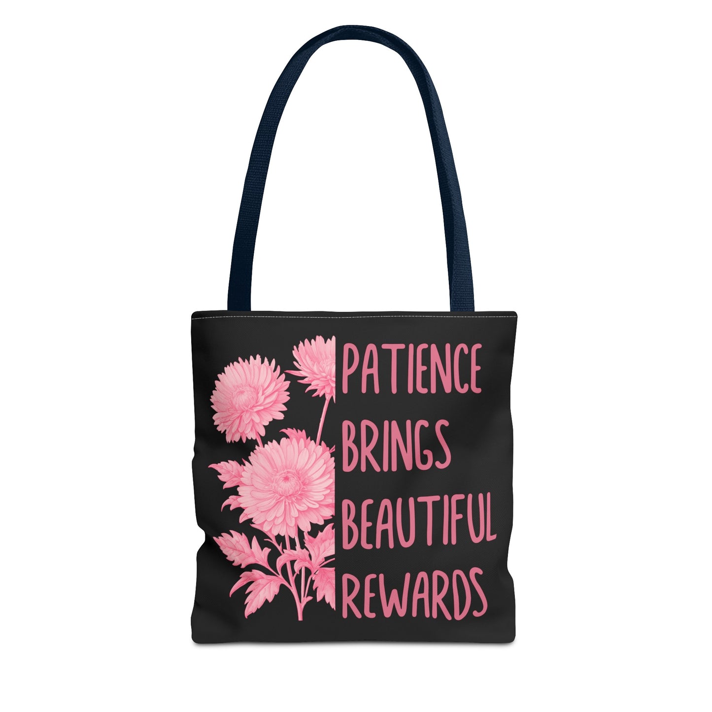 September Inspirational Birth Flower (Aster) Fashion Tote Bag
