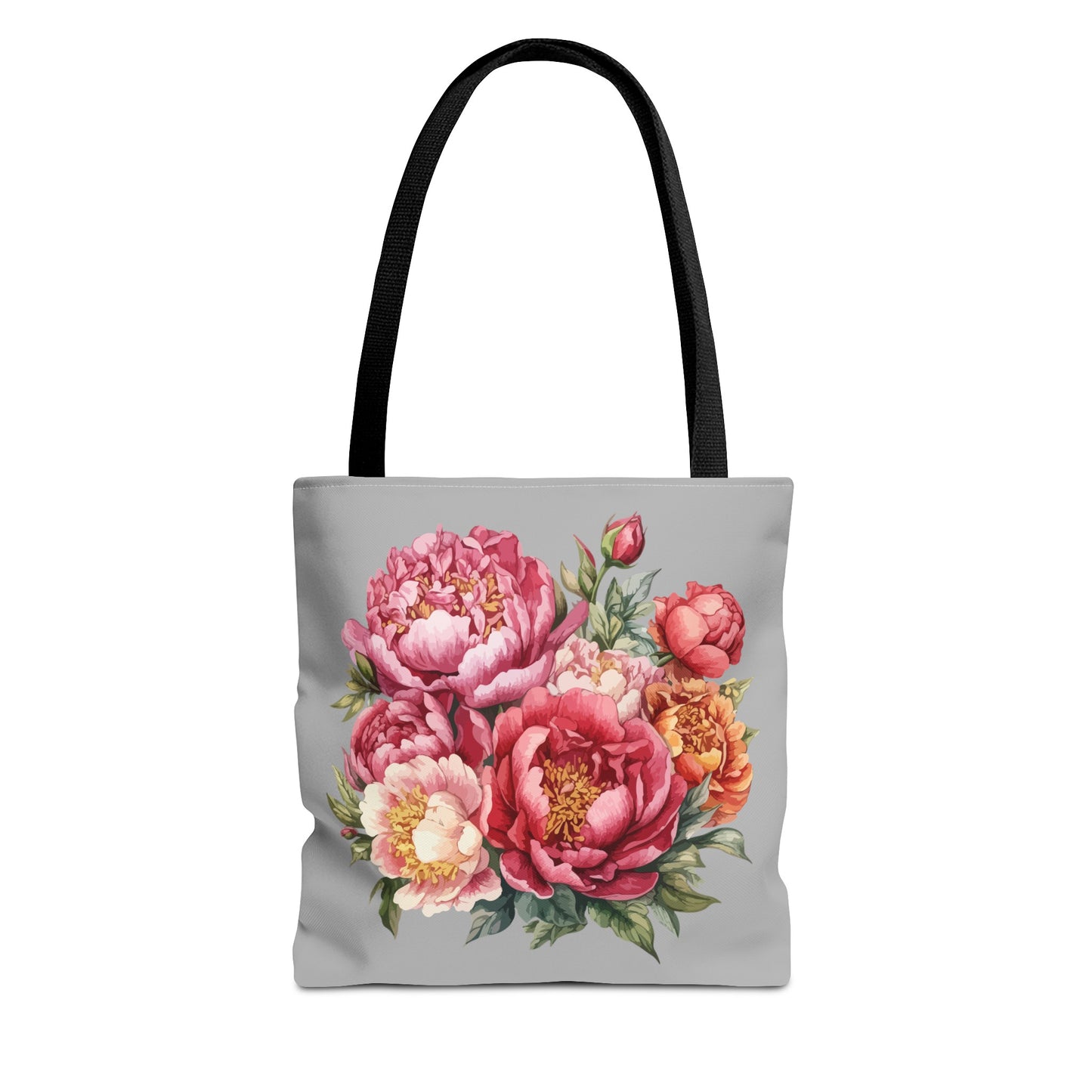 November Birth Flower (Peony) Fashion Tote Bag
