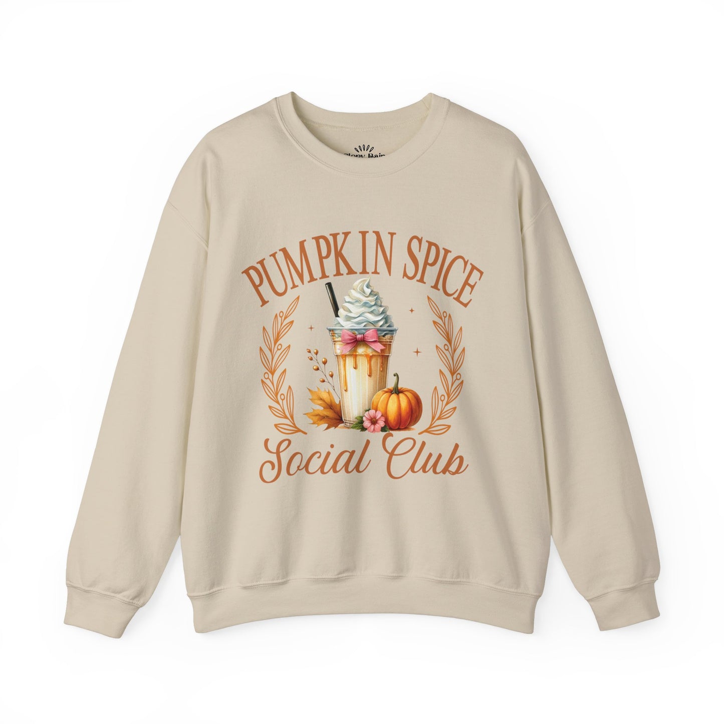 Pumpkin Spice Social Club: Unisex Heavy Blend™ Crewneck Sweatshirt