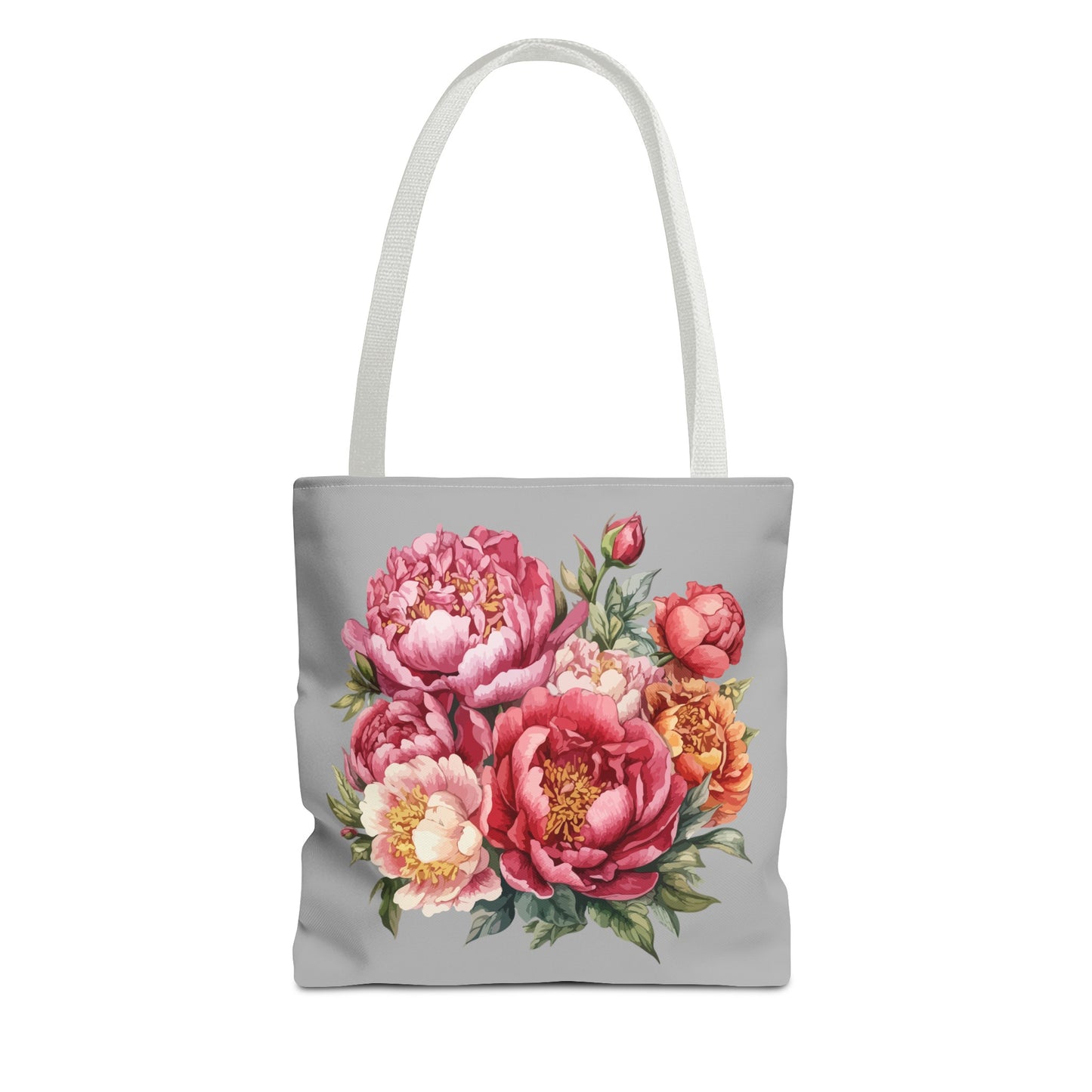November Birth Flower (Peony) Fashion Tote Bag