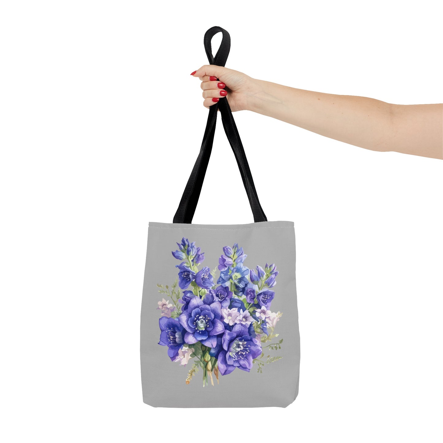 July Birth Flower (Larkspur) Fashion Tote Bag