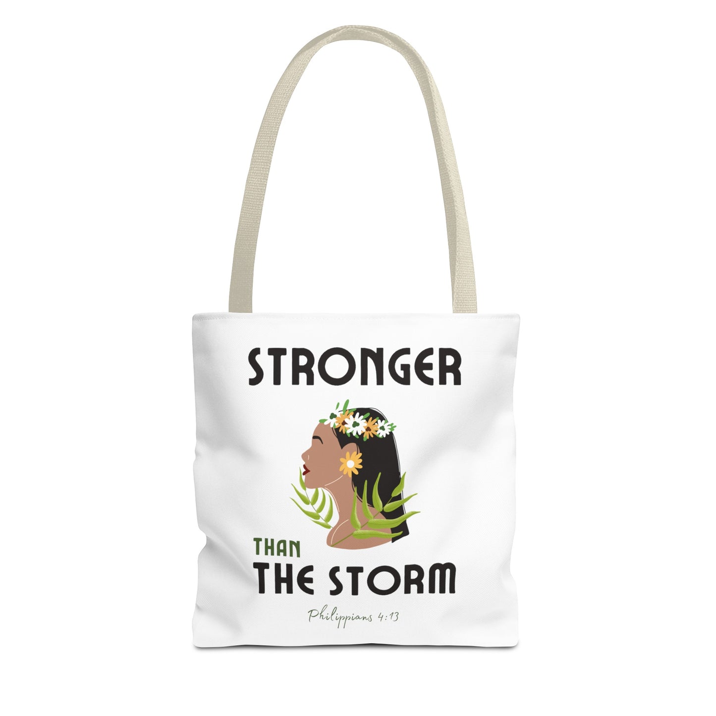 Stronger Than the Storm Fashion Tote Bag