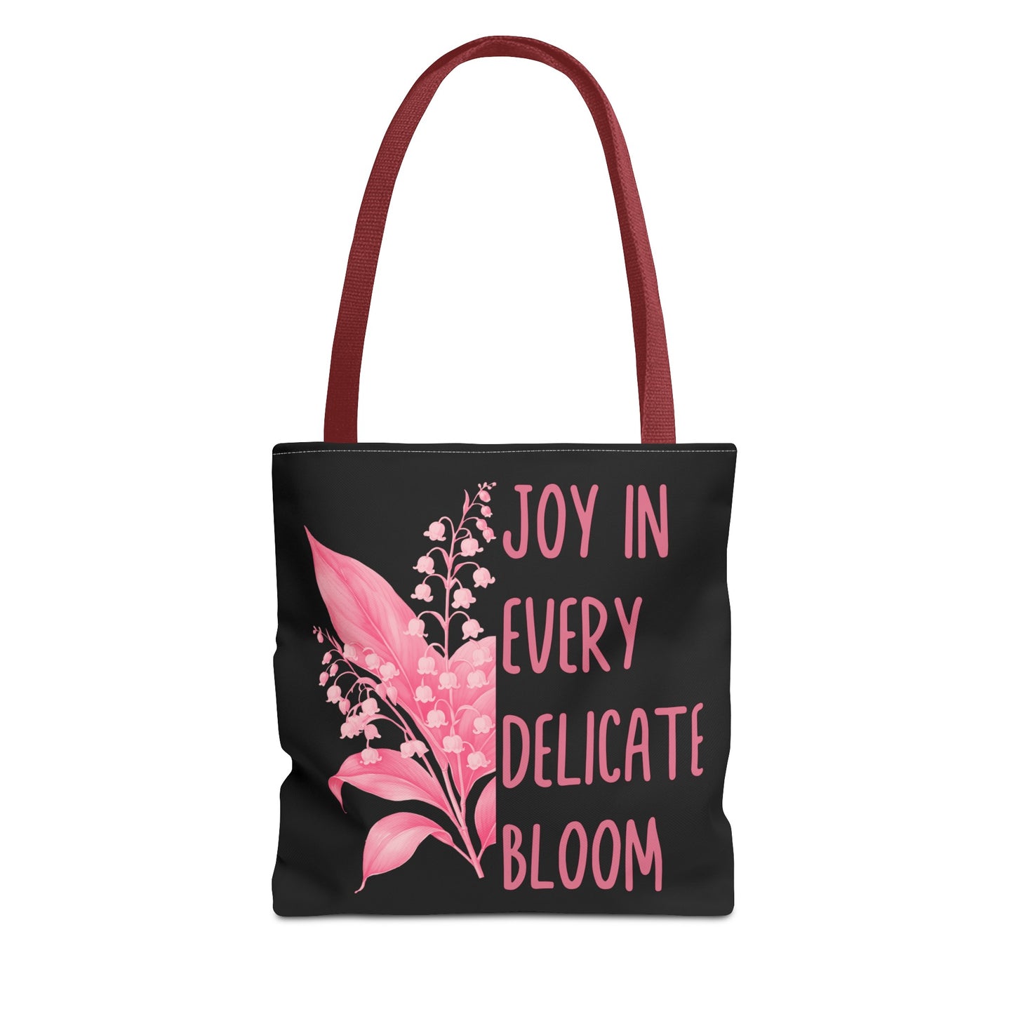 May Inspirational Birth Flower (Lily) Fashion Tote Bag