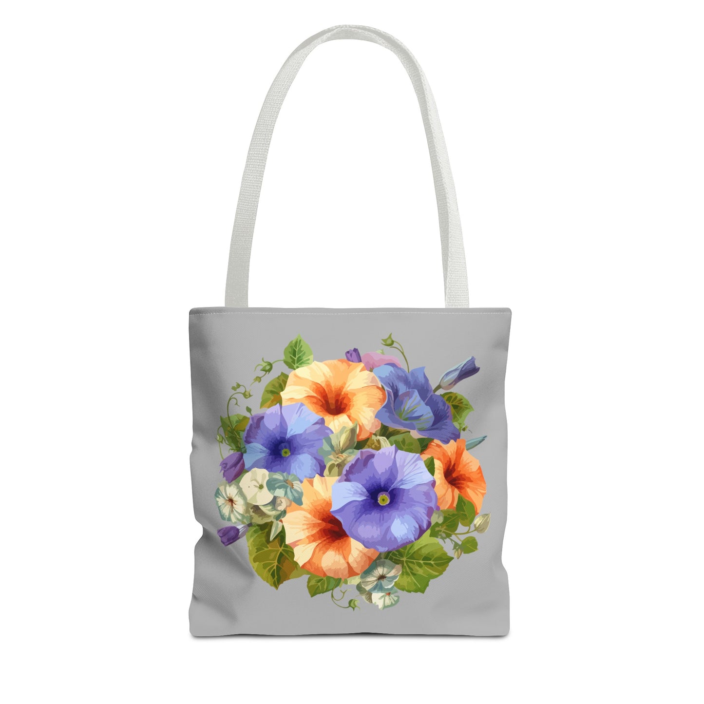 September Birth Flower (Morning Glory) Fashion Tote Bag