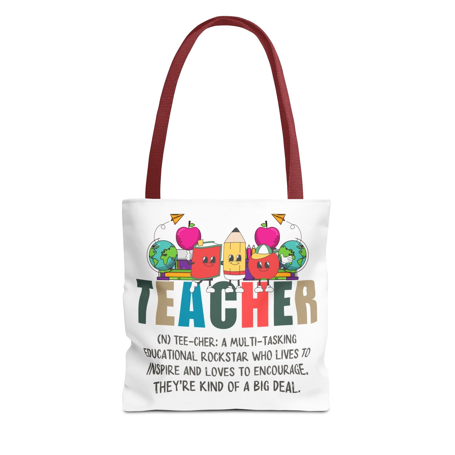 Definition of Teacher Fashion Tote Bag