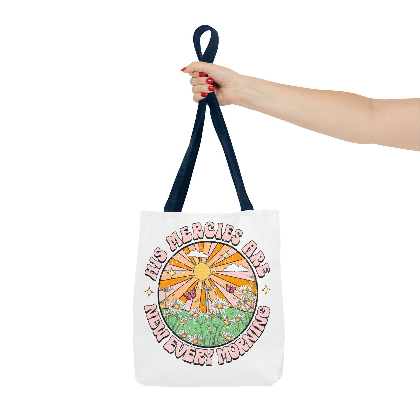Christian Sunrise Fashion Tote Bag