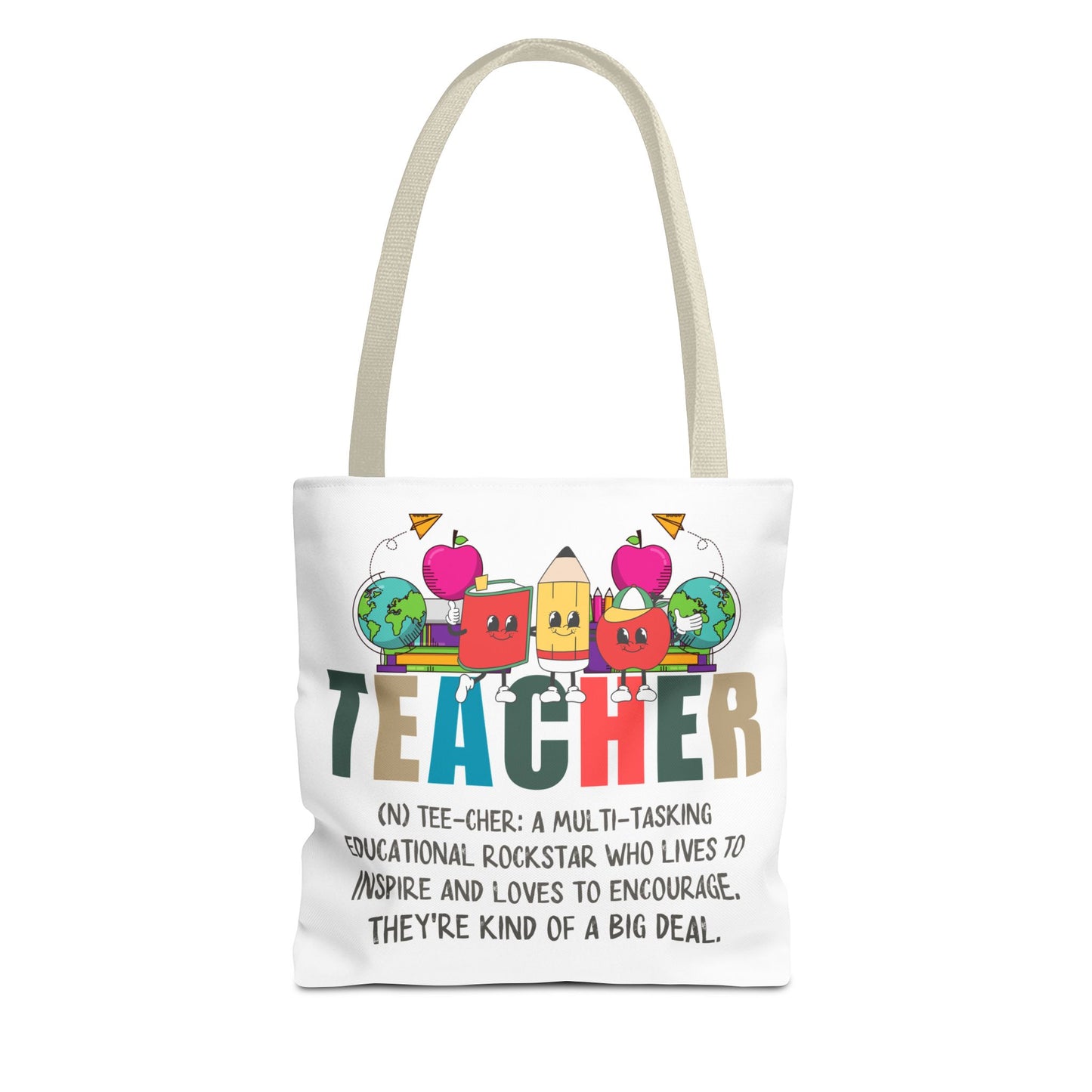Definition of Teacher Fashion Tote Bag