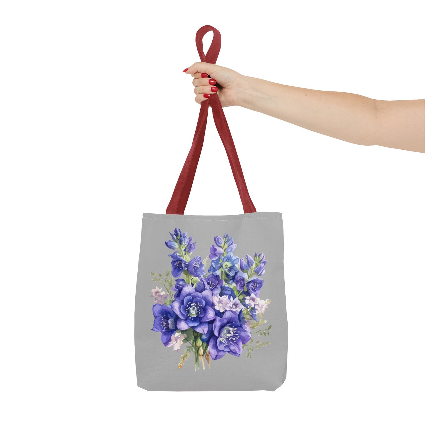 July Birth Flower (Larkspur) Fashion Tote Bag