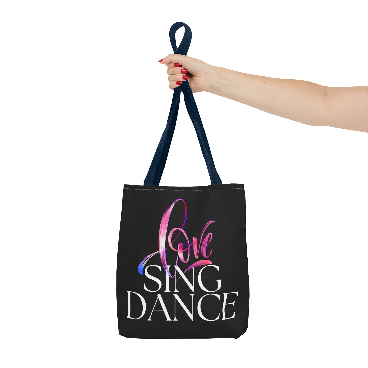 Love, Song, Dance Fashion Tote Bag