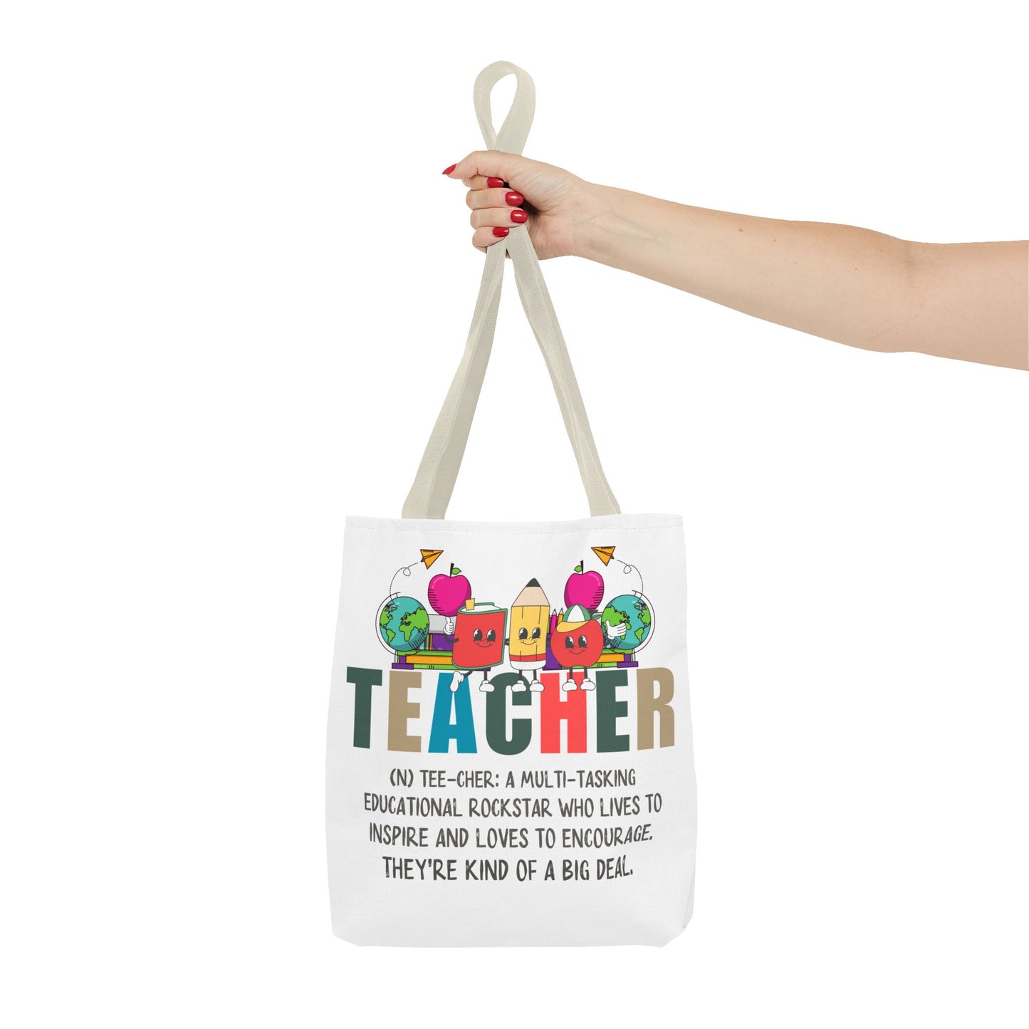 Definition of Teacher Fashion Tote Bag