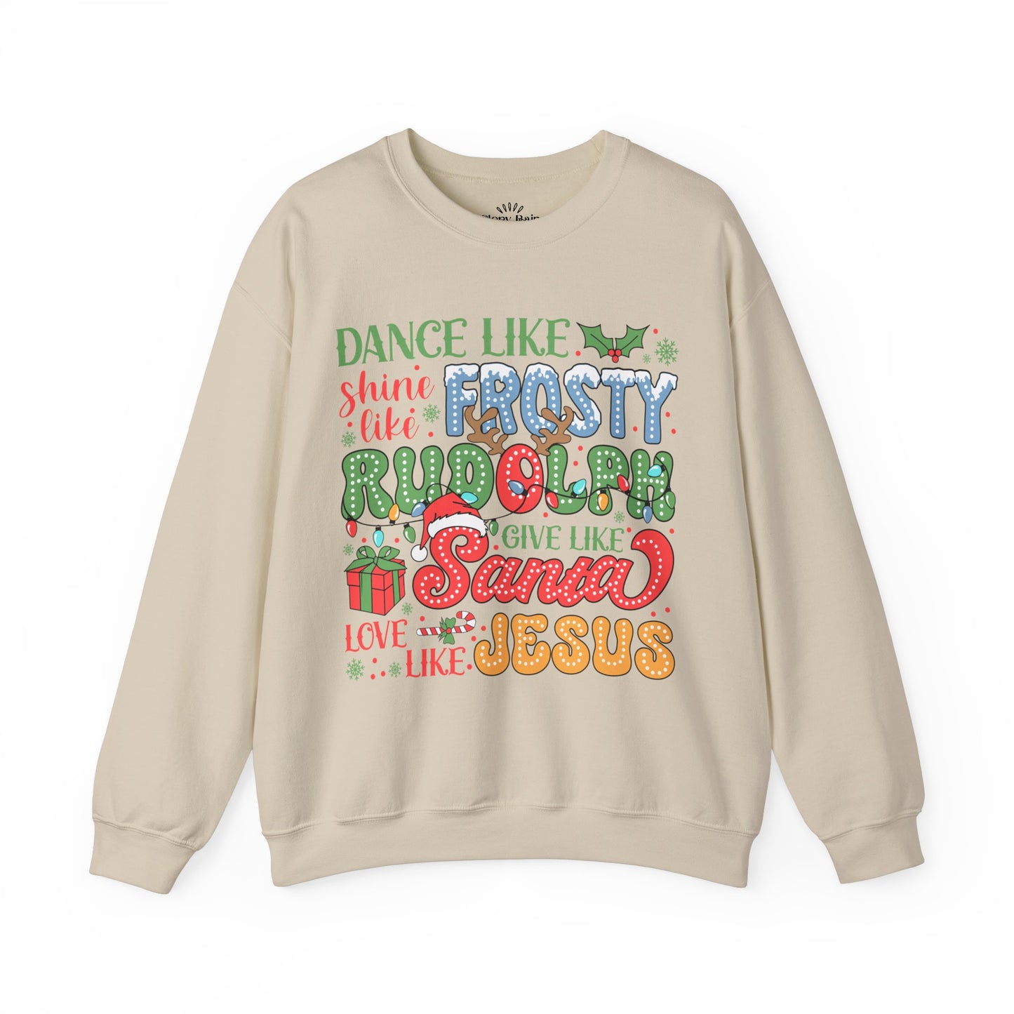 Love Like Jesus: Unisex Heavy Blend™ Crewneck Sweatshirt