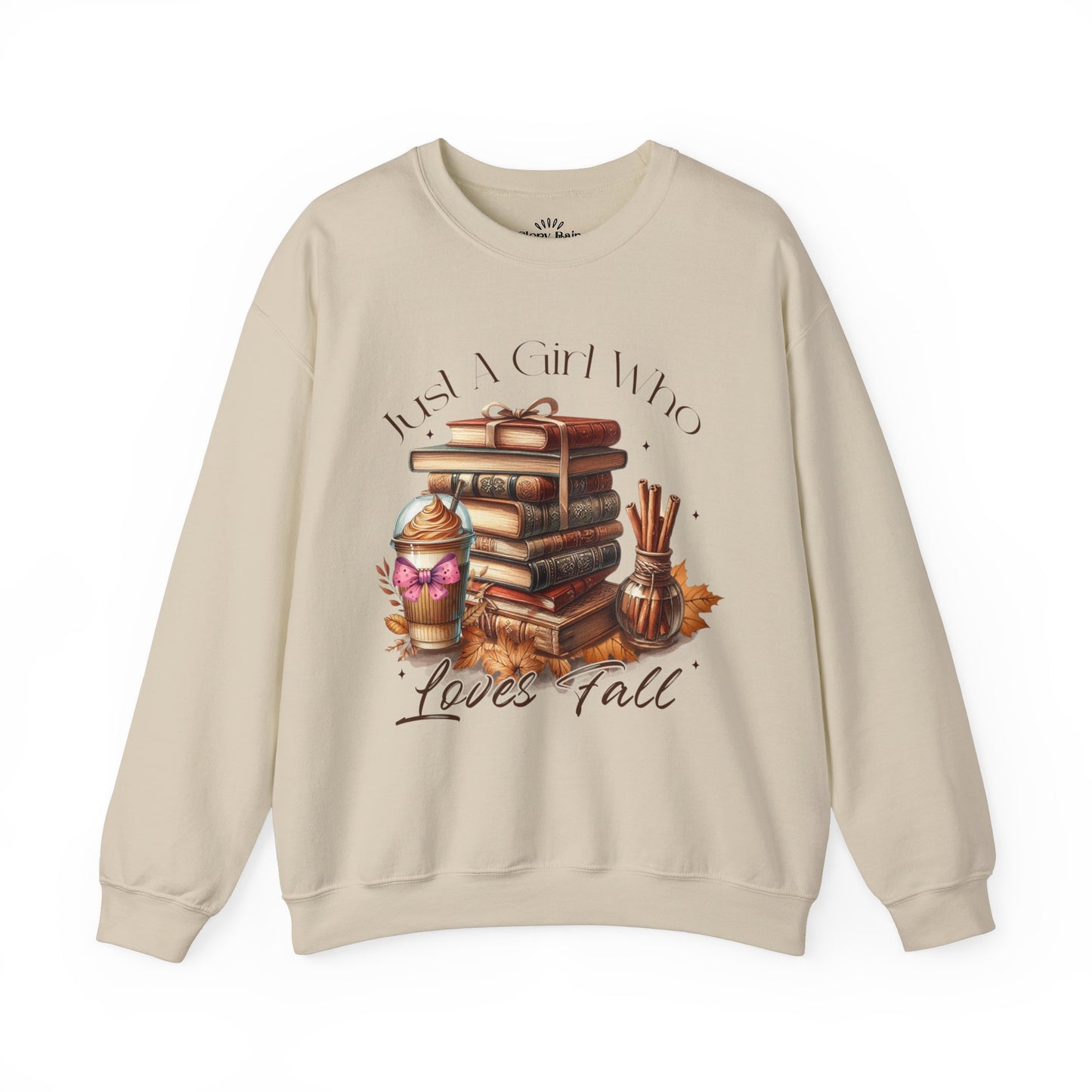 Just A Girl Who Loves Fall: Unisex Heavy Blend™ Crewneck Sweatshirt