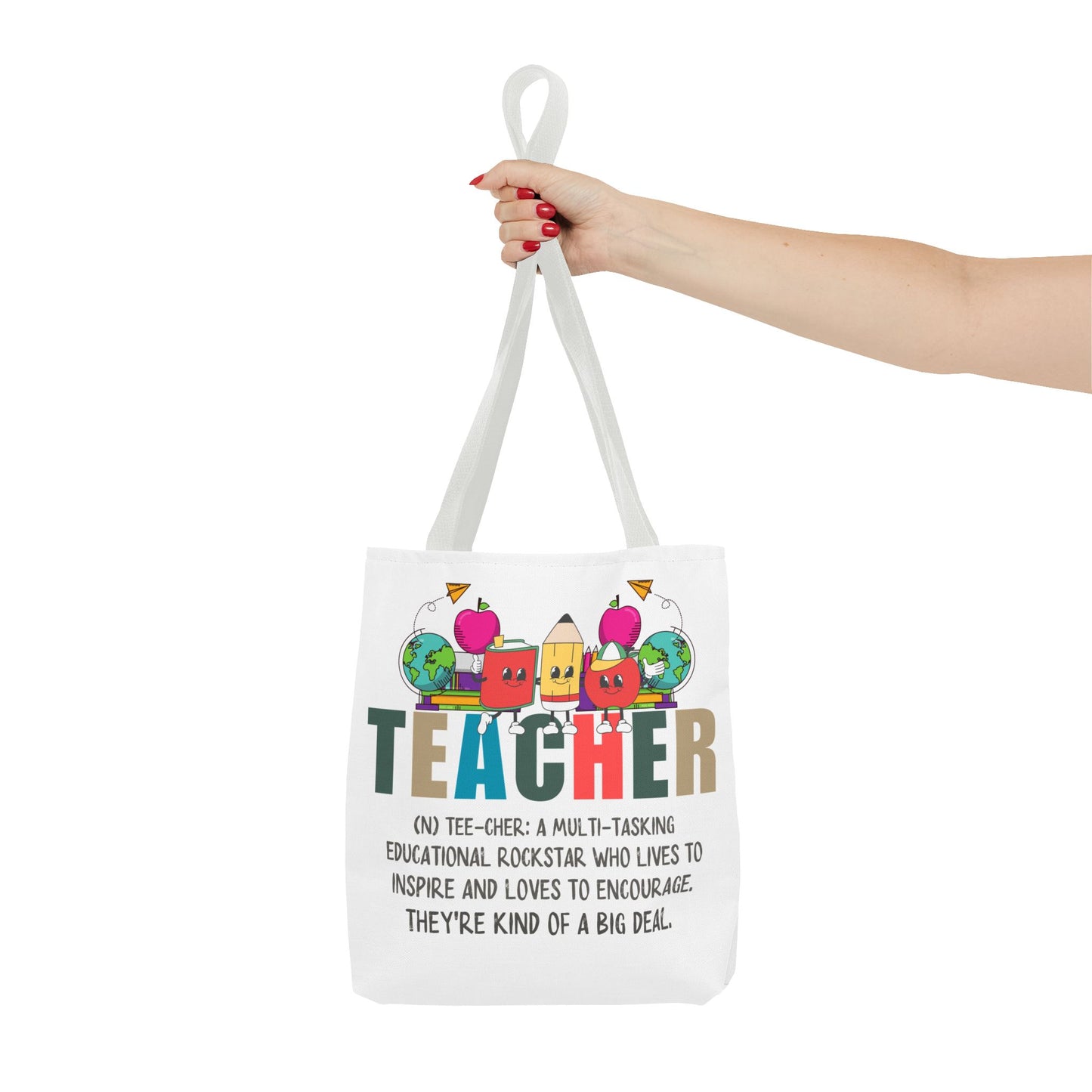 Definition of Teacher Fashion Tote Bag
