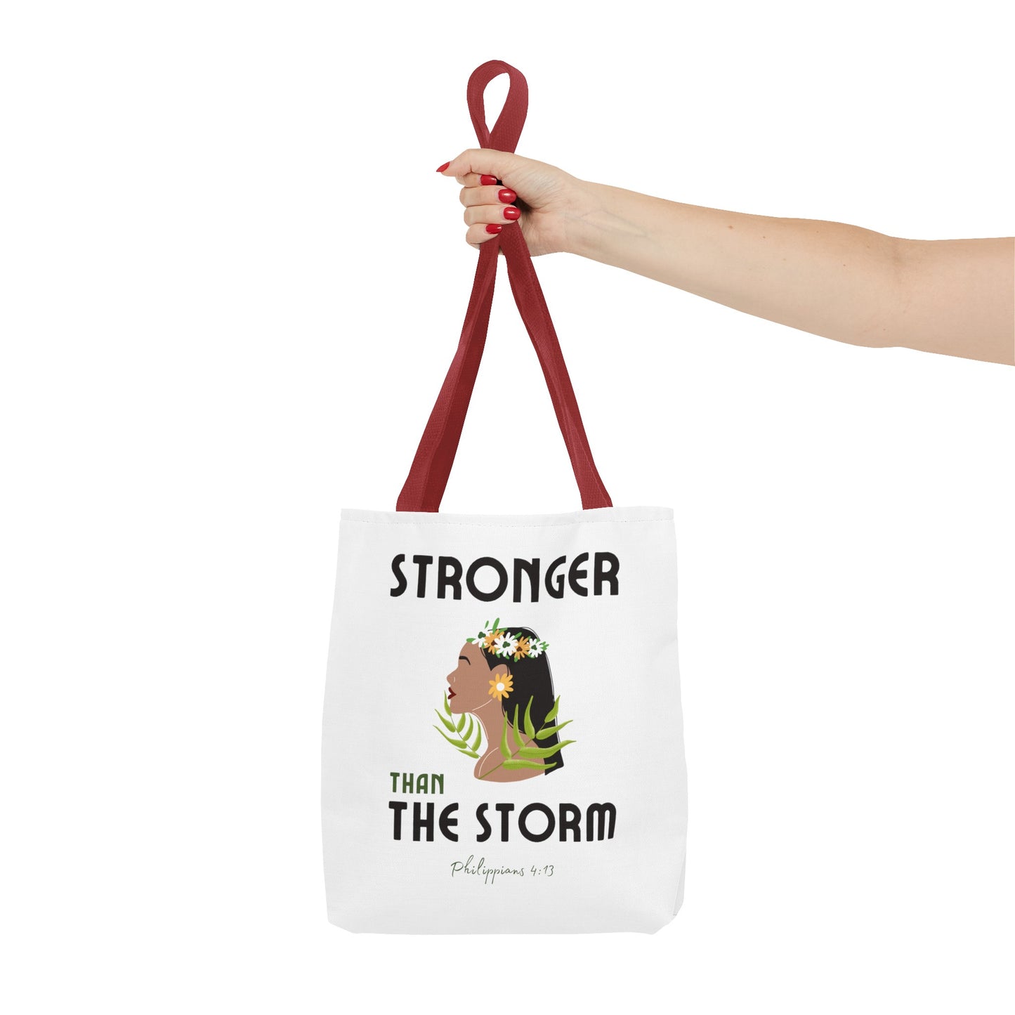 Stronger Than the Storm Fashion Tote Bag