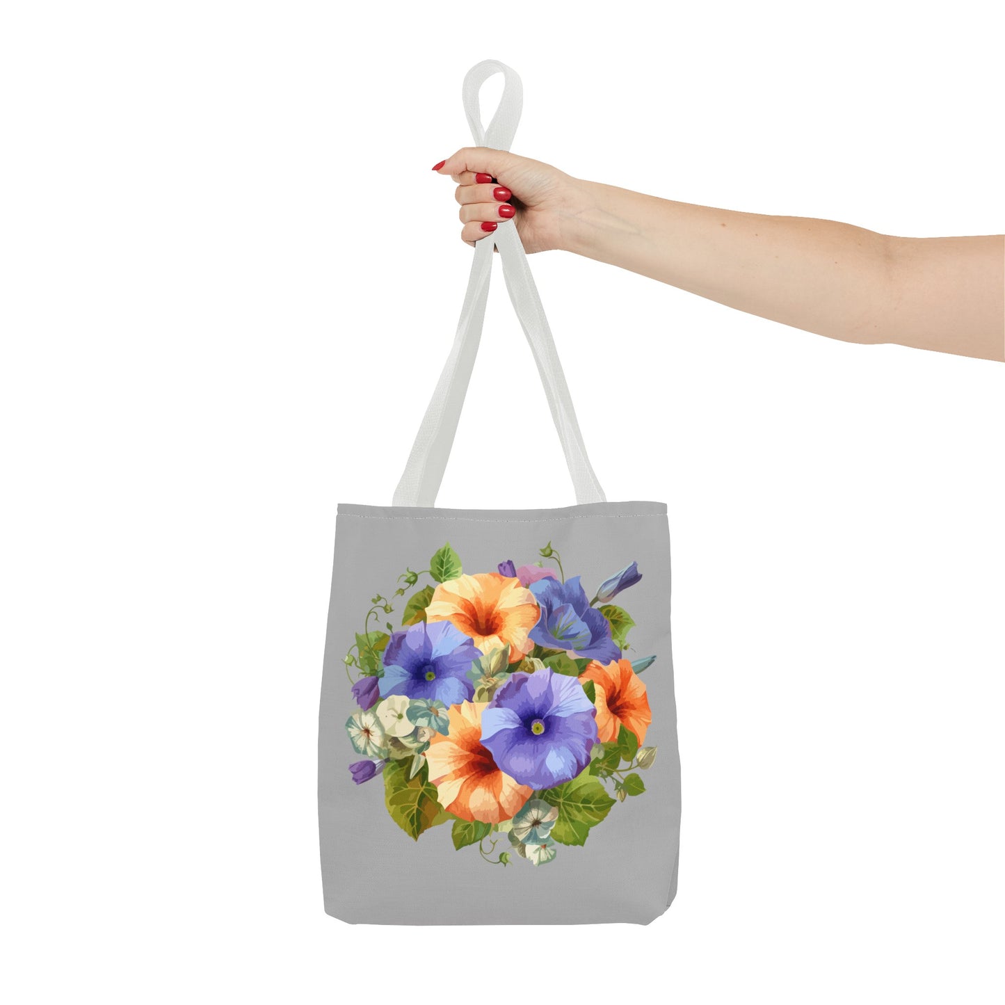 September Birth Flower (Morning Glory) Fashion Tote Bag