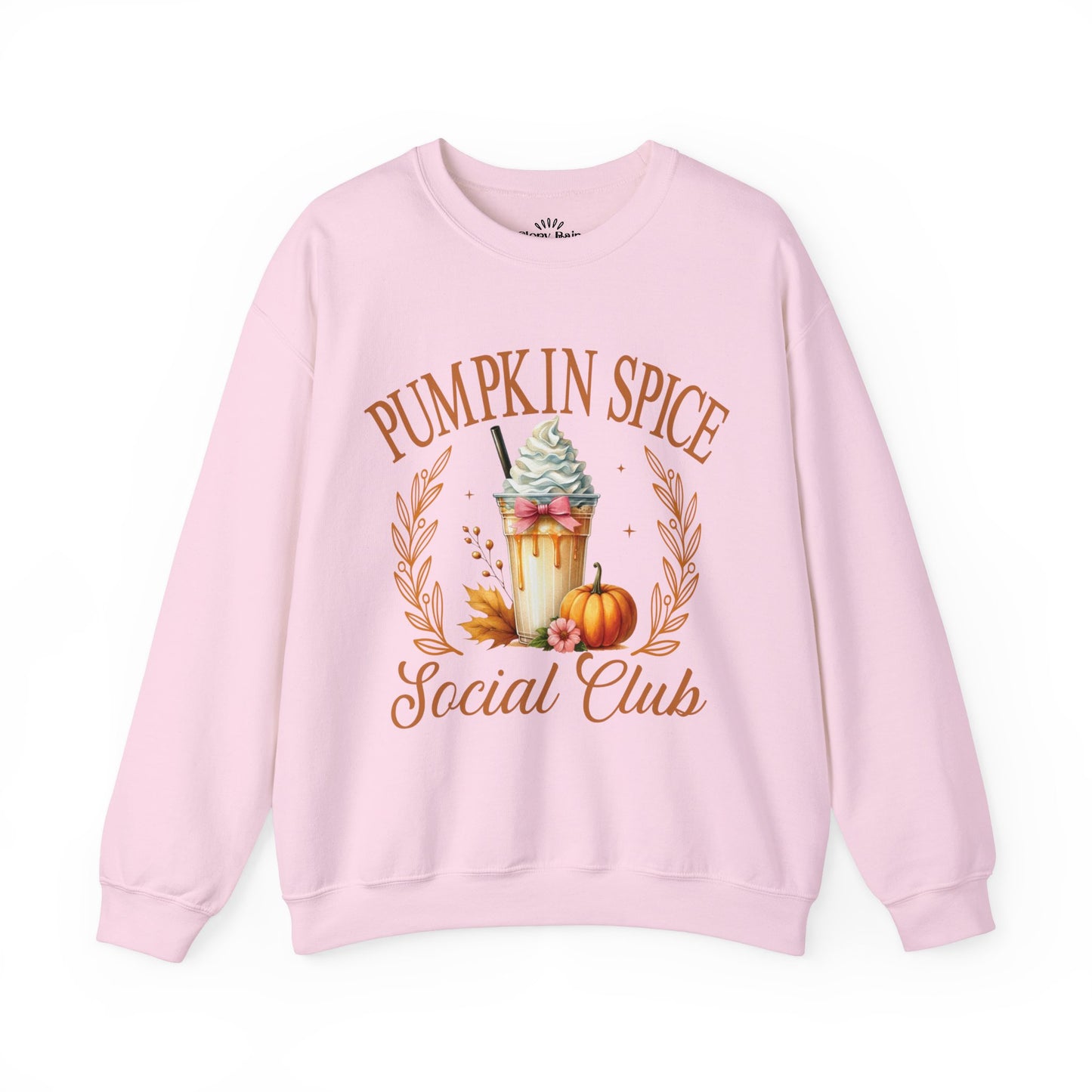 Pumpkin Spice Social Club: Unisex Heavy Blend™ Crewneck Sweatshirt