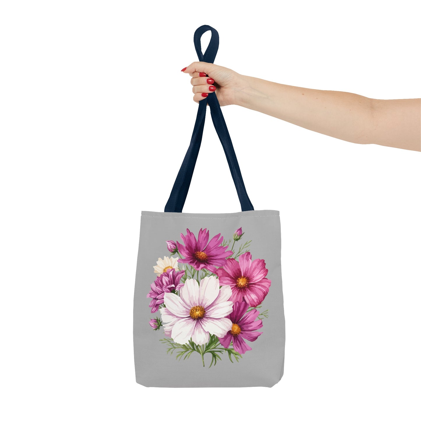October Birth Flower (Cosmos) Fashion Tote Bag