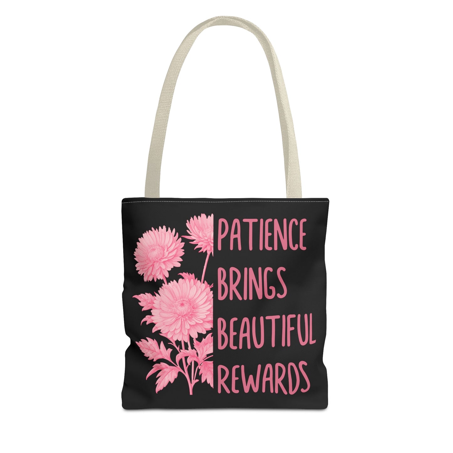 September Inspirational Birth Flower (Aster) Fashion Tote Bag