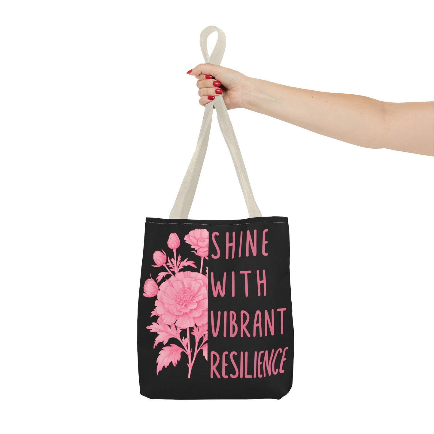 October Inspirational Birth Flower (Marigold) Fashion Tote Bag