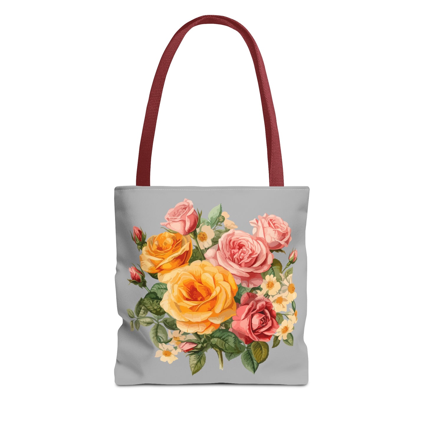 June Birth Flower (Rose) Fashion Tote Bag