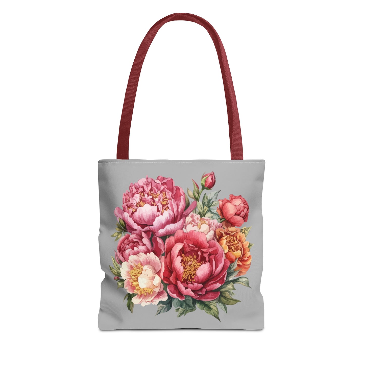 November Birth Flower (Peony) Fashion Tote Bag
