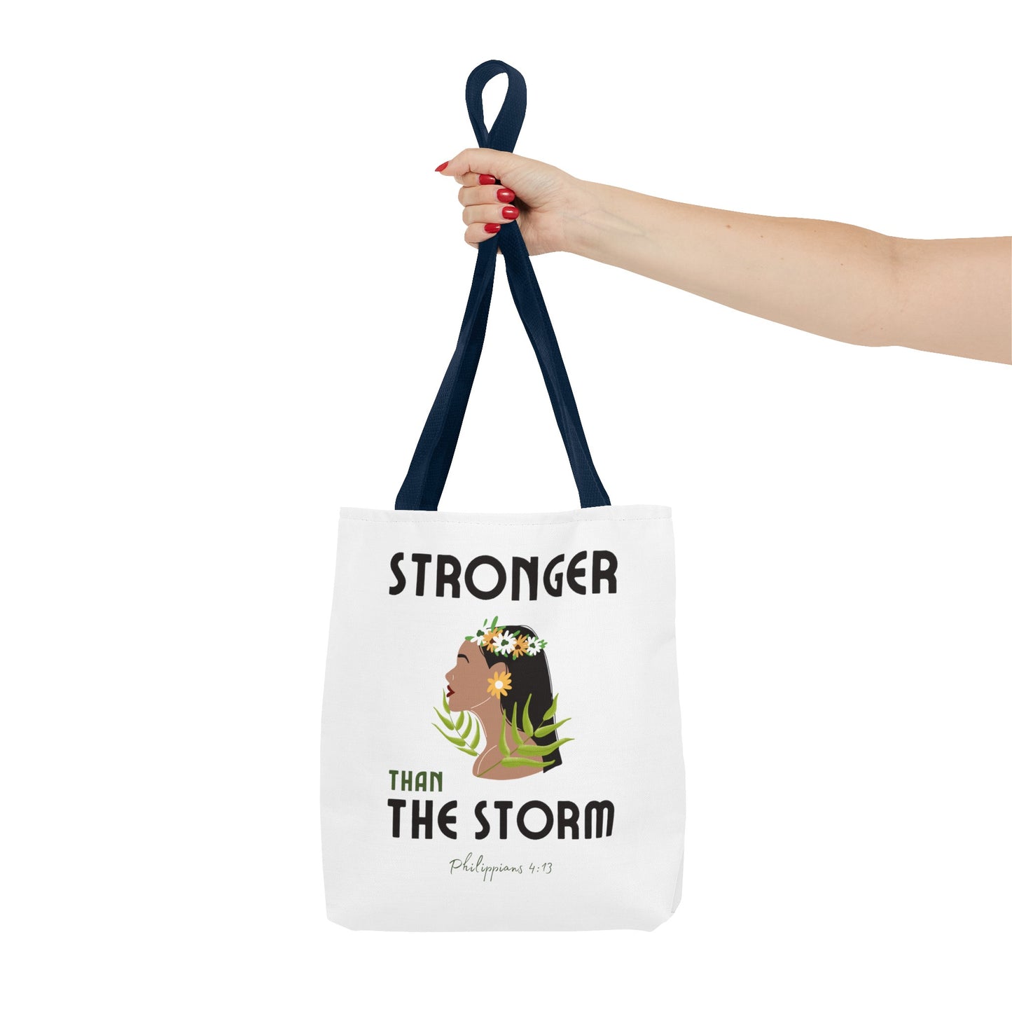 Stronger Than the Storm Fashion Tote Bag