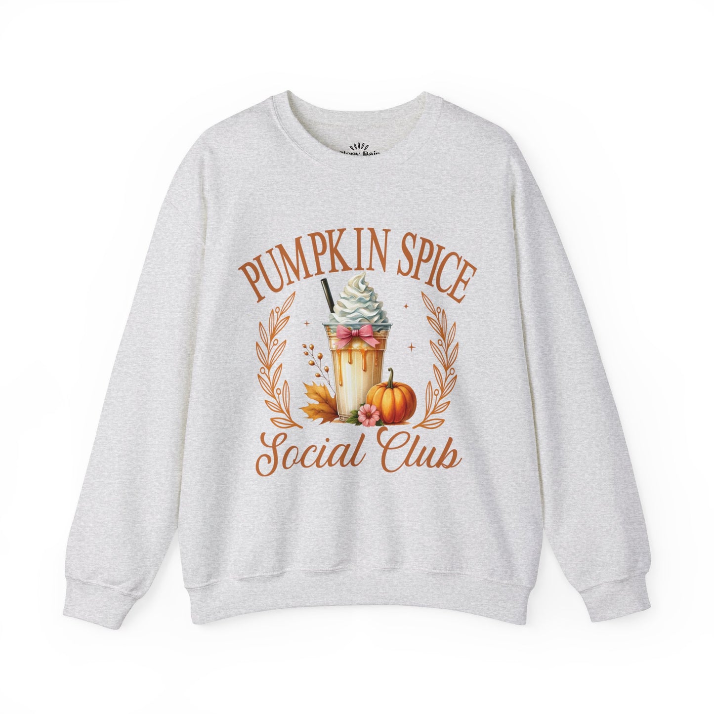 Pumpkin Spice Social Club: Unisex Heavy Blend™ Crewneck Sweatshirt