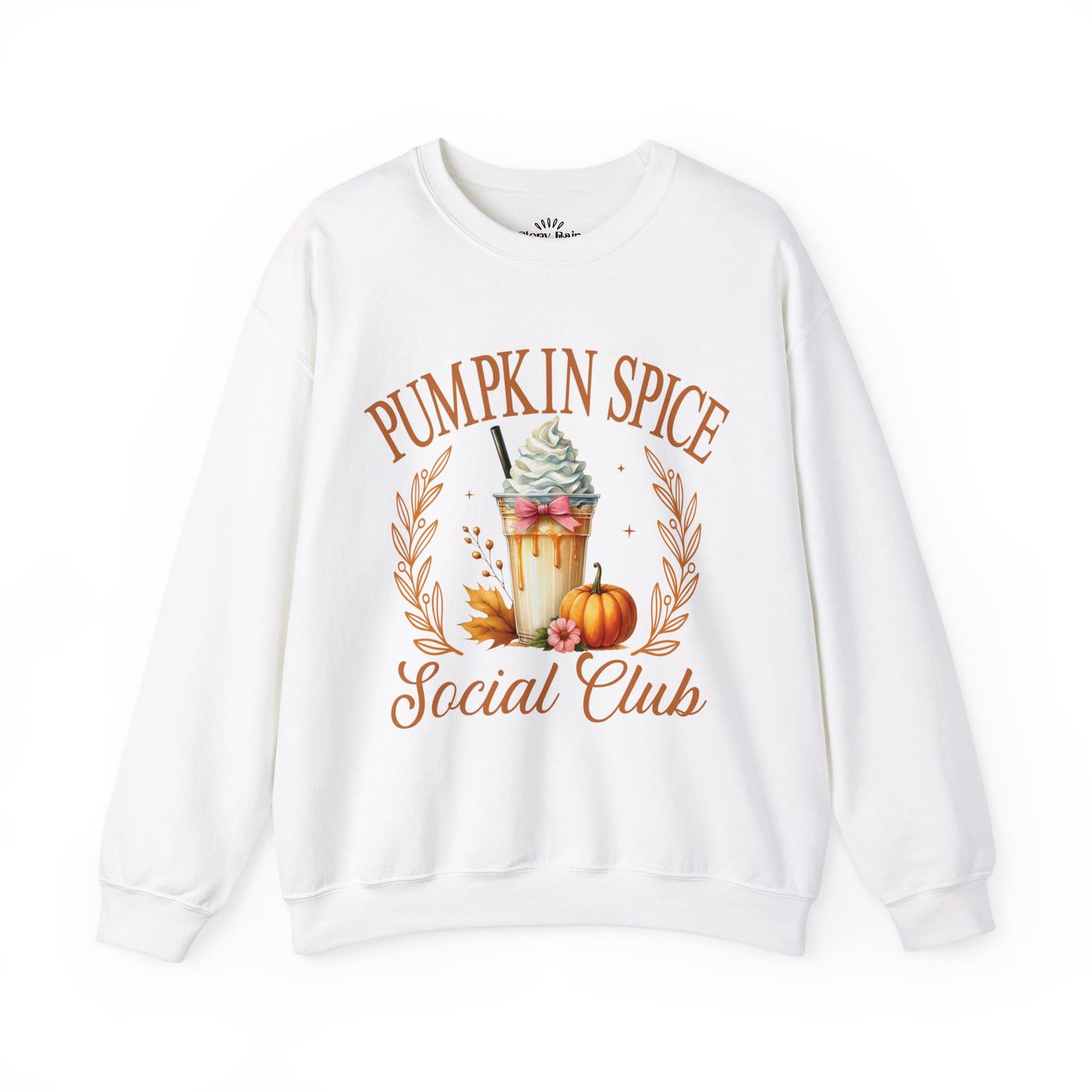 Pumpkin Spice Social Club: Unisex Heavy Blend™ Crewneck Sweatshirt