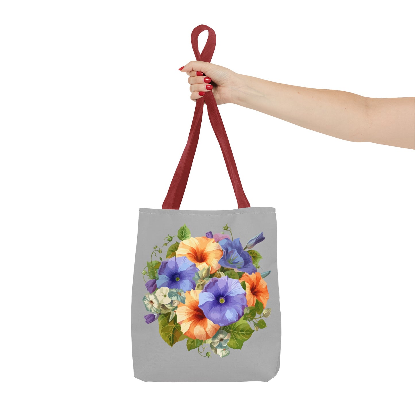September Birth Flower (Morning Glory) Fashion Tote Bag
