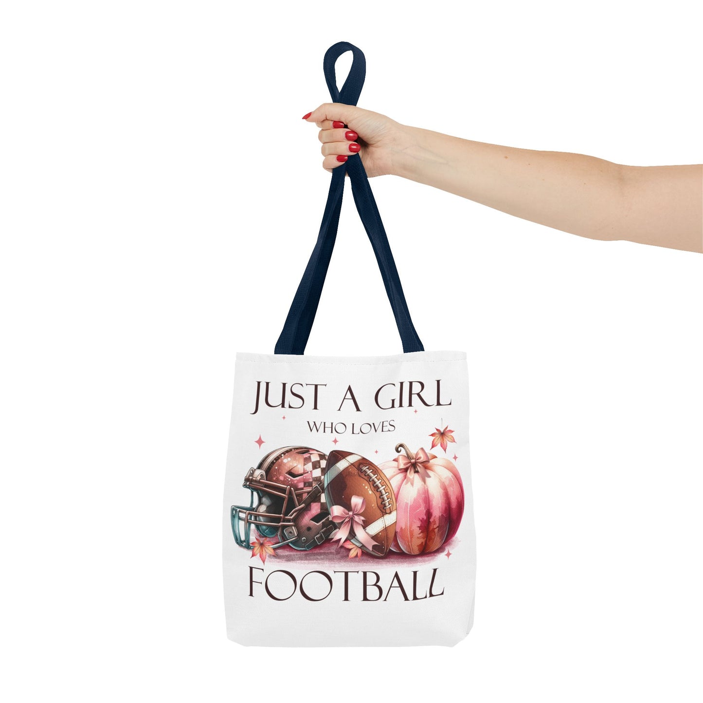 Just A Girl Who Loves Football Fashion Tote Bag
