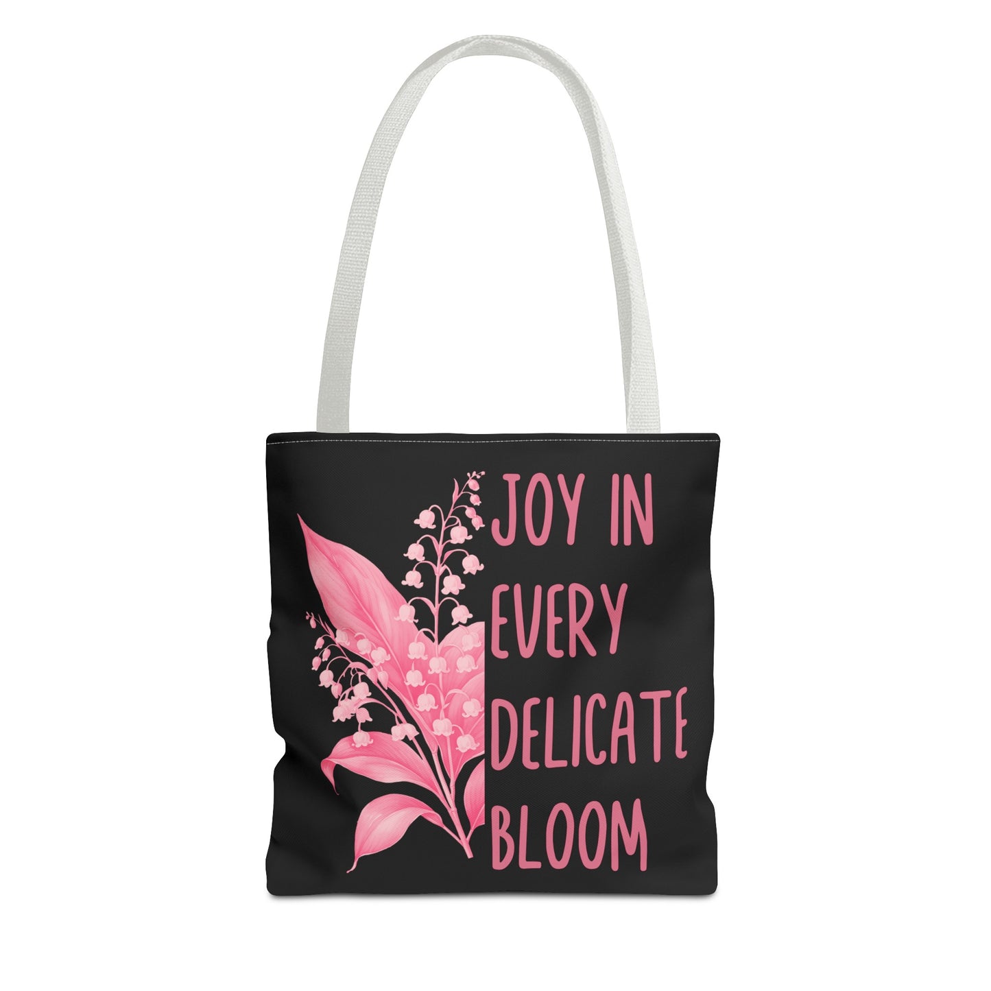 May Inspirational Birth Flower (Lily) Fashion Tote Bag