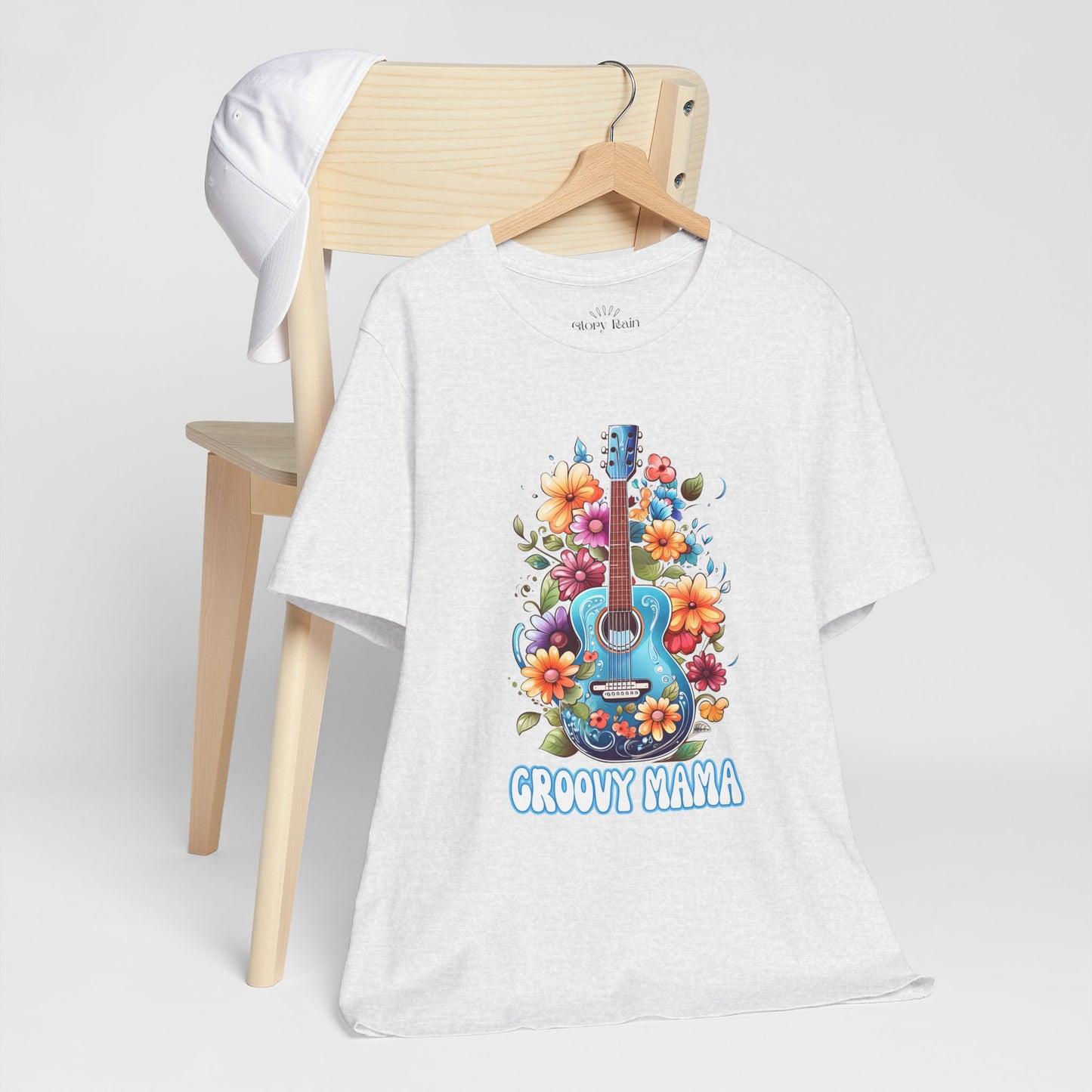 Groovy Mama with Roses T-Shirt