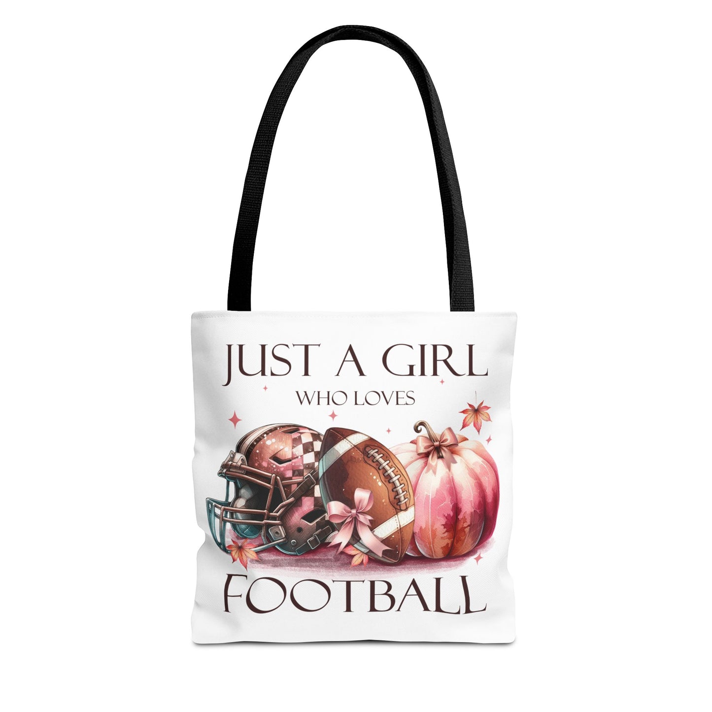 Just A Girl Who Loves Football Fashion Tote Bag