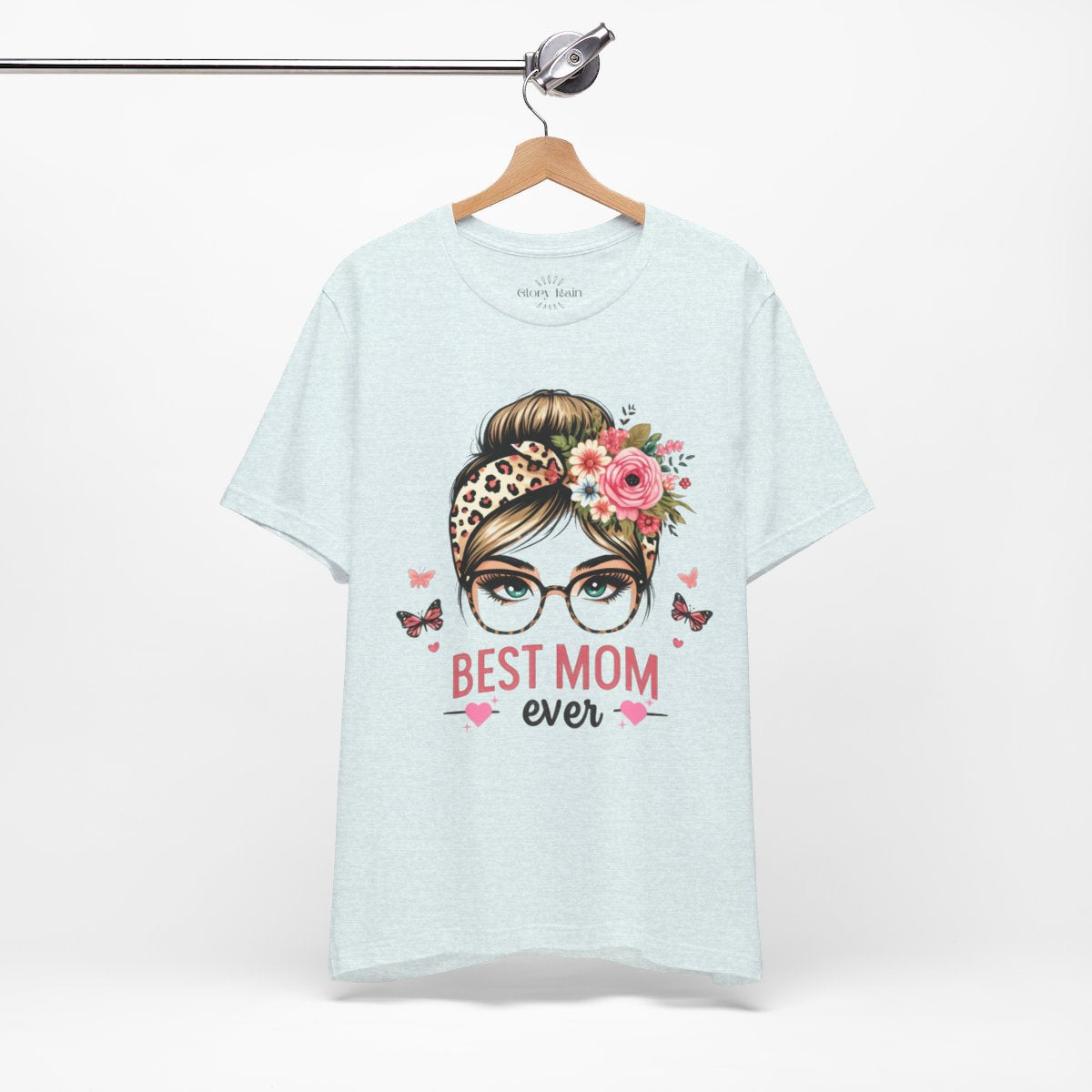 Best Mom Ever Hair Bun T-shirt
