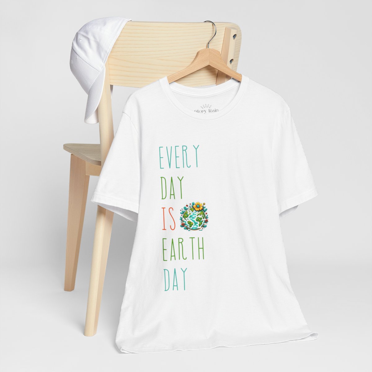 Every Day is Earth Day T-shirt - Back and Front Designs