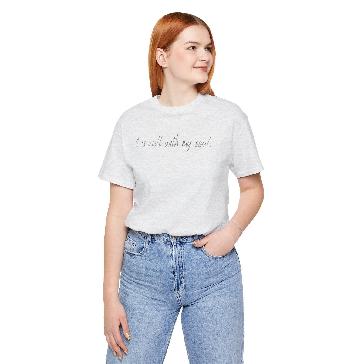 It is Well With My Soul T-shirt - Front and Back Print