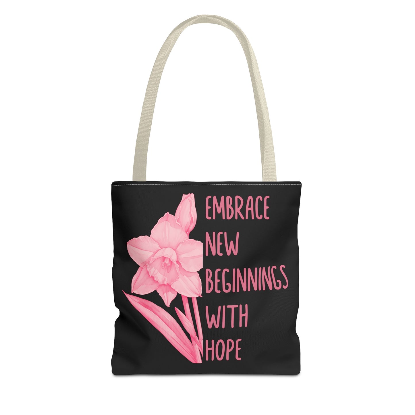 March Inspirational Birth Flower (Daffodil) Fashion Tote Bag