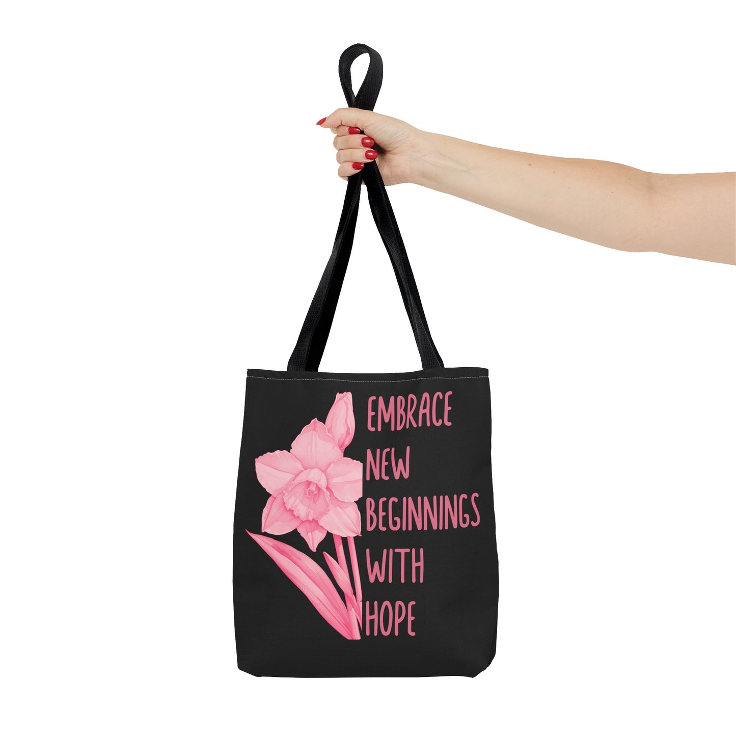 March Inspirational Birth Flower (Daffodil) Fashion Tote Bag