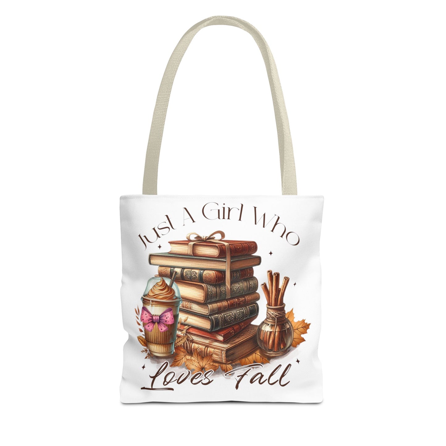 Just A Girl Who Loves Fall Fashion Tote Bag
