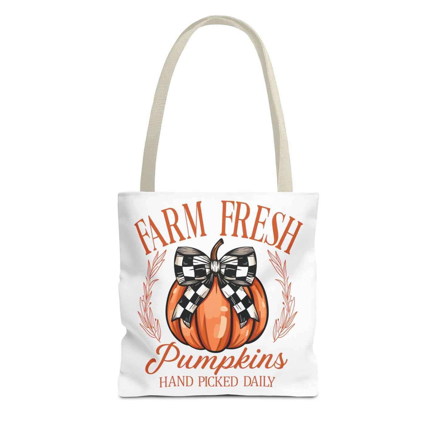 Farm Fresh Pumpkins Fashion Tote Bag